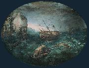 Adam Willaerts Shipwreck Off a Rocky Coast. France oil painting artist